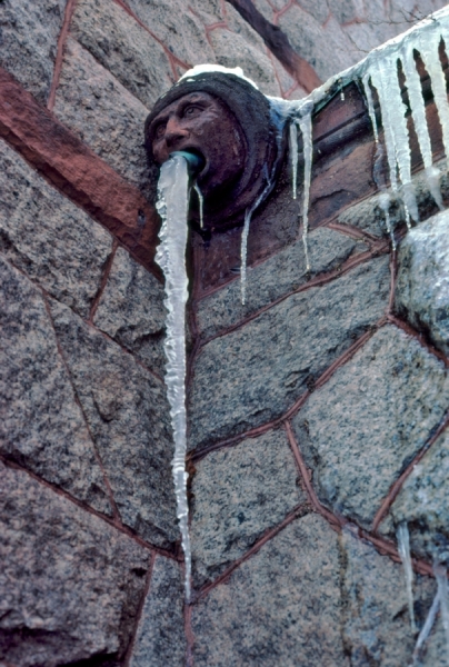 Photograph George Robinson Gargoyle on One Eyeland